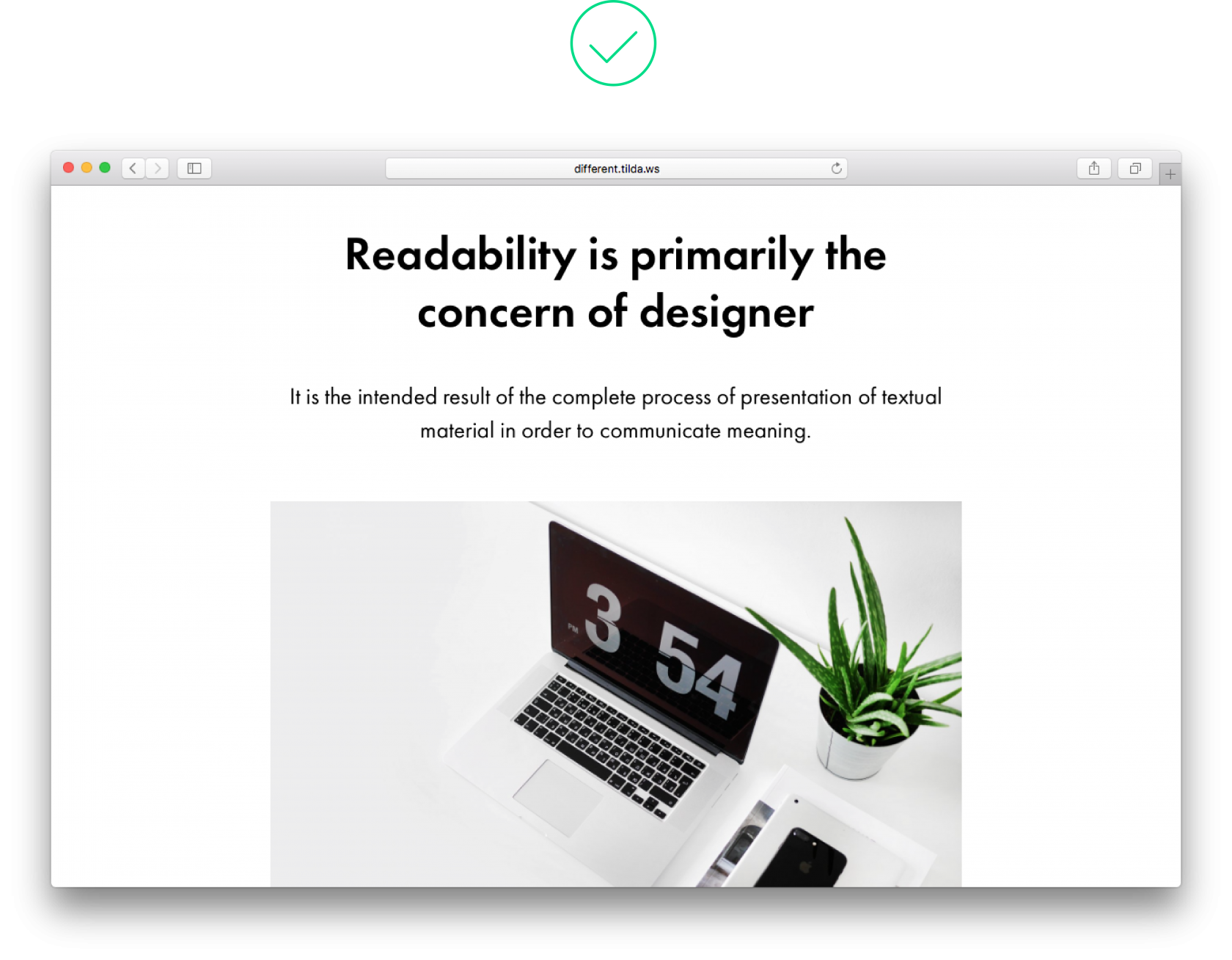 readability