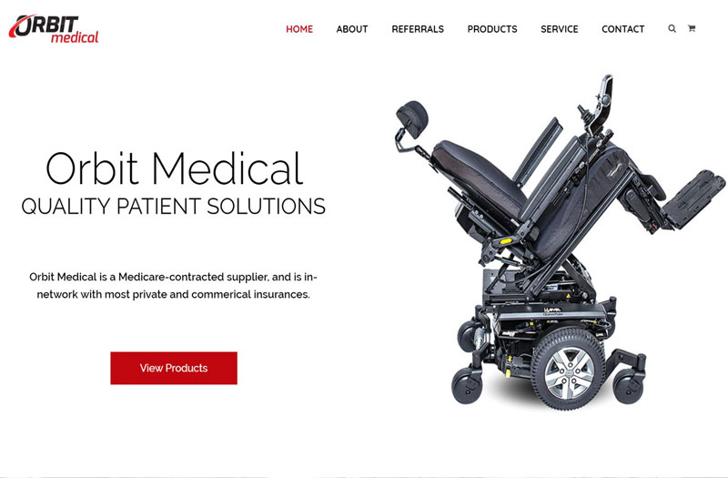 medical website case study